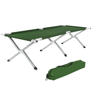Cama de Campaña Ferrino con Funda Verde
